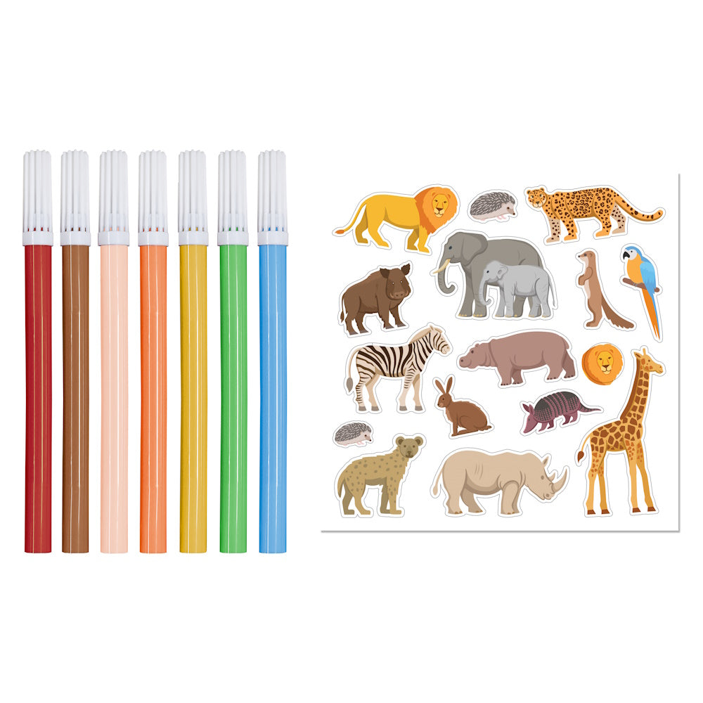 Kaleidoscope Colouring Kit - African Adventure