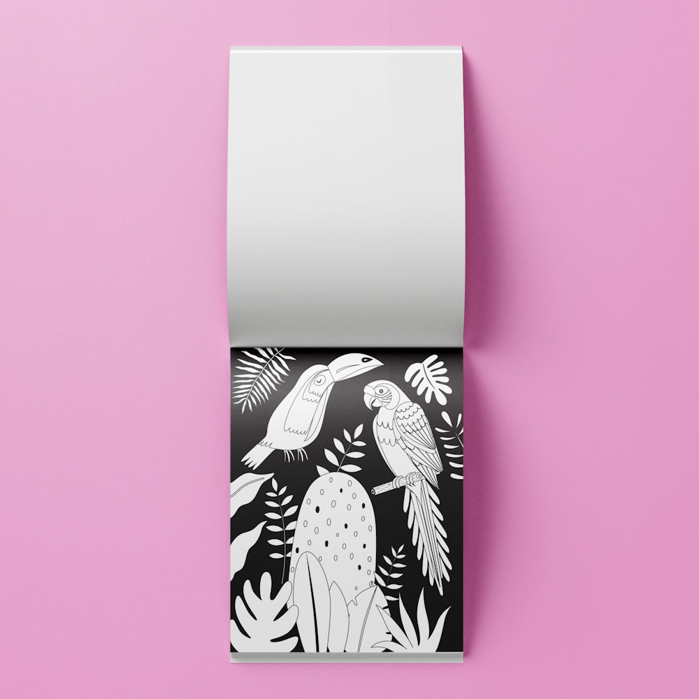 Kaleidoscope Colouring Kit - Neon Jungle