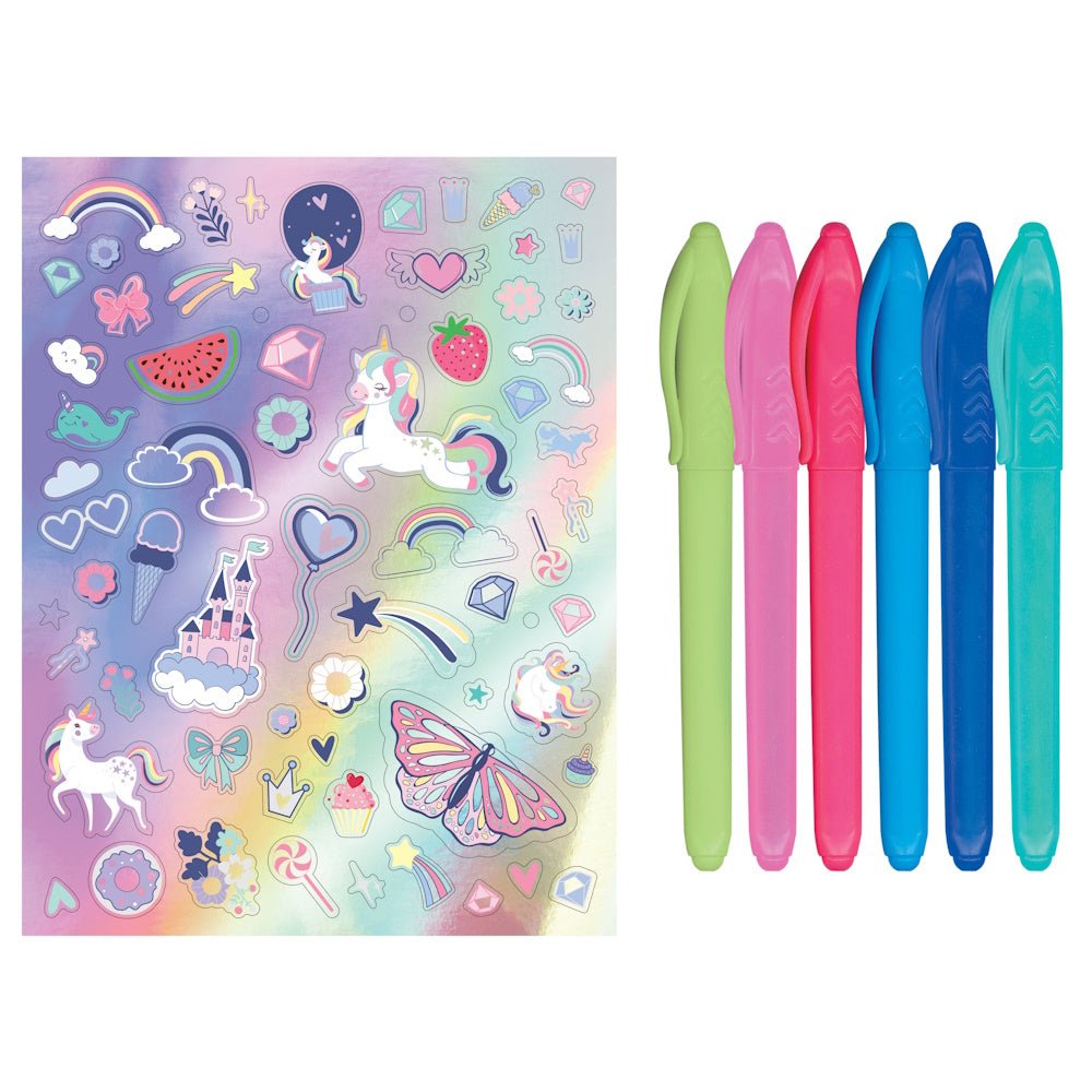 Kaleidoscope Colouring Kit - Rainbow Unicorns
