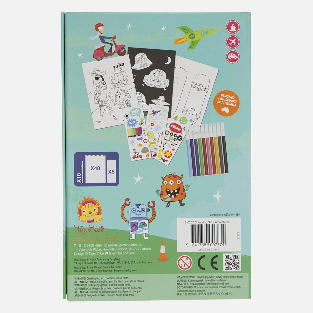 Colouring Set - Adventures