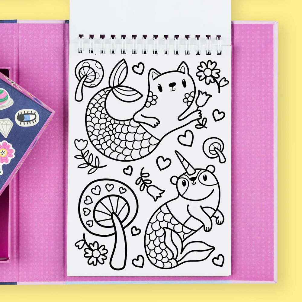 Colouring Set - Magical Creatures