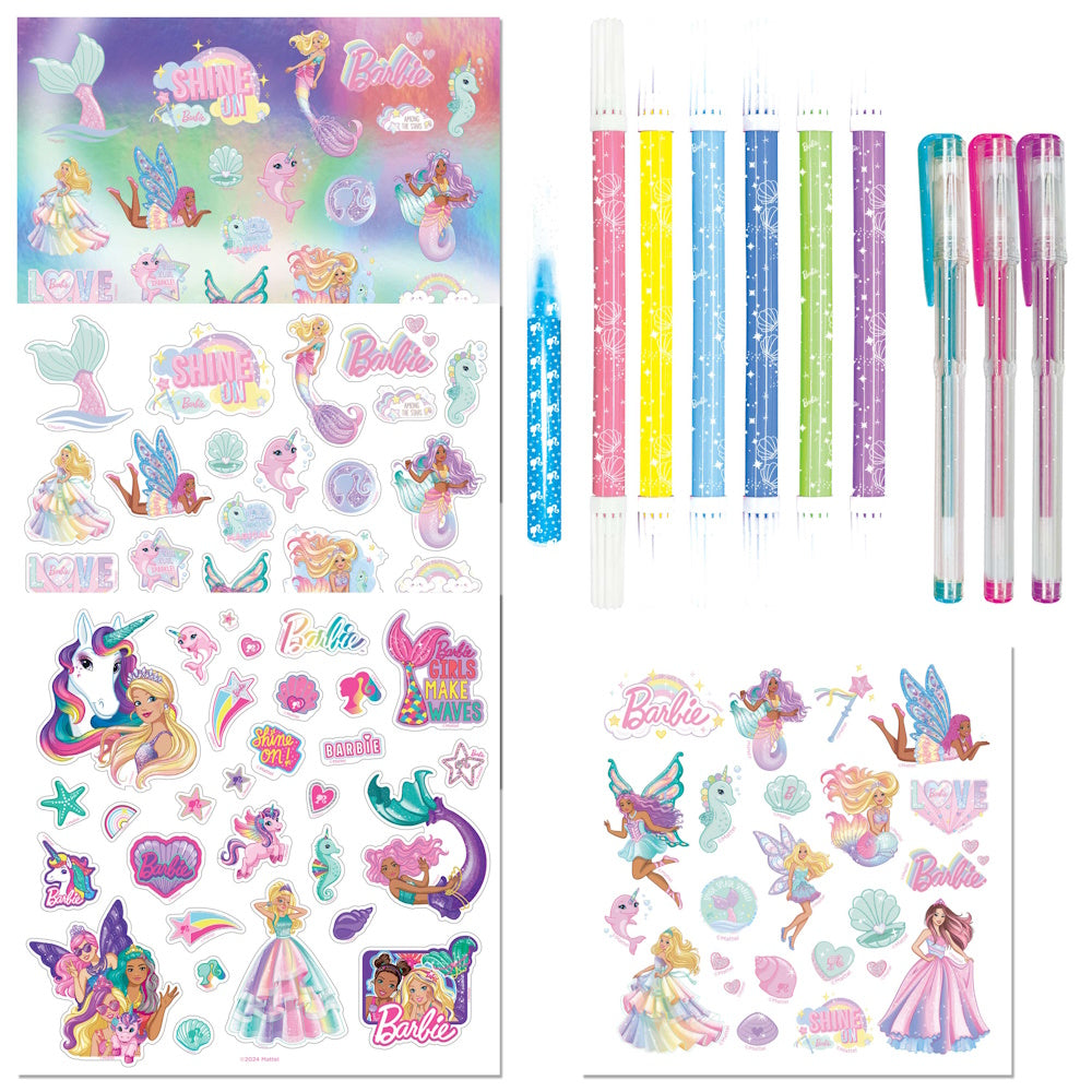 Kaleidoscope Colouring and Activity Kit - Barbie