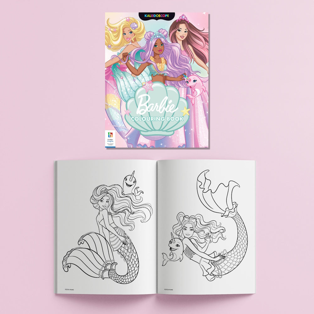 Kaleidoscope Colouring and Activity Kit - Barbie
