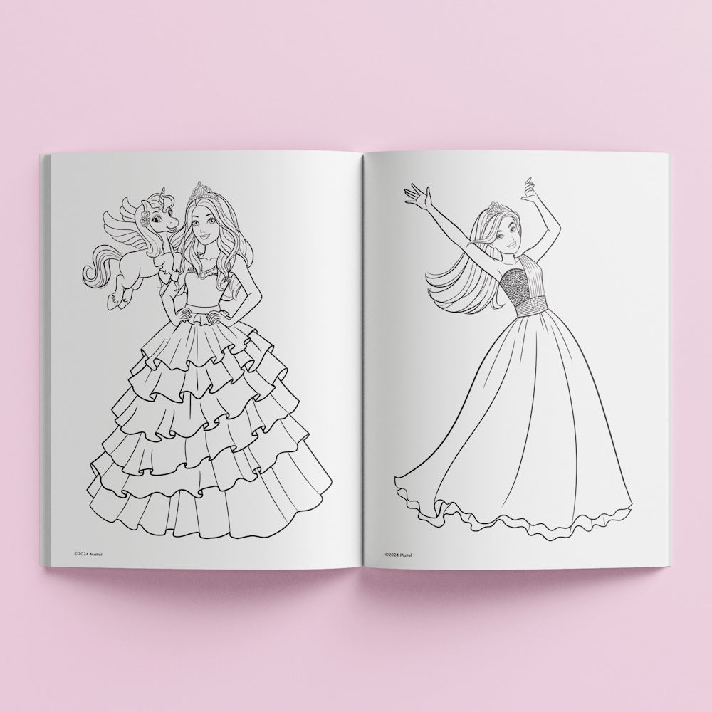 Kaleidoscope Colouring and Activity Kit - Barbie