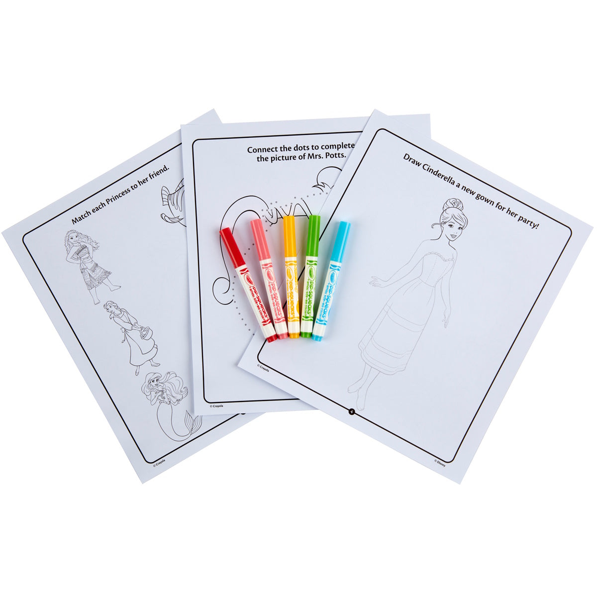 Crayola Colour & Sticker Activity Set - Disney Princess