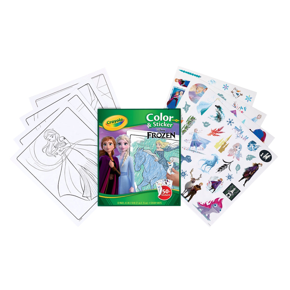 Crayola Colour & Sticker - Disney Frozen