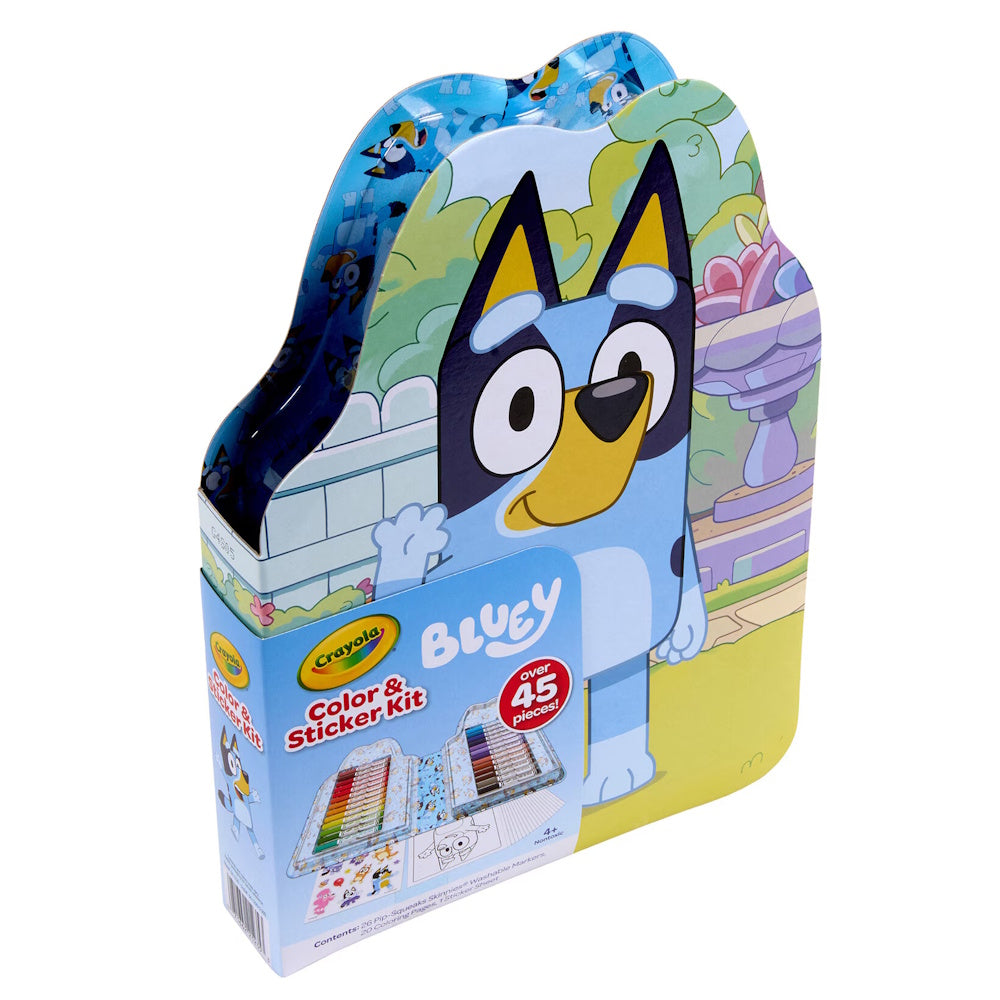 Crayola Colour & Sticker Kit - Bluey