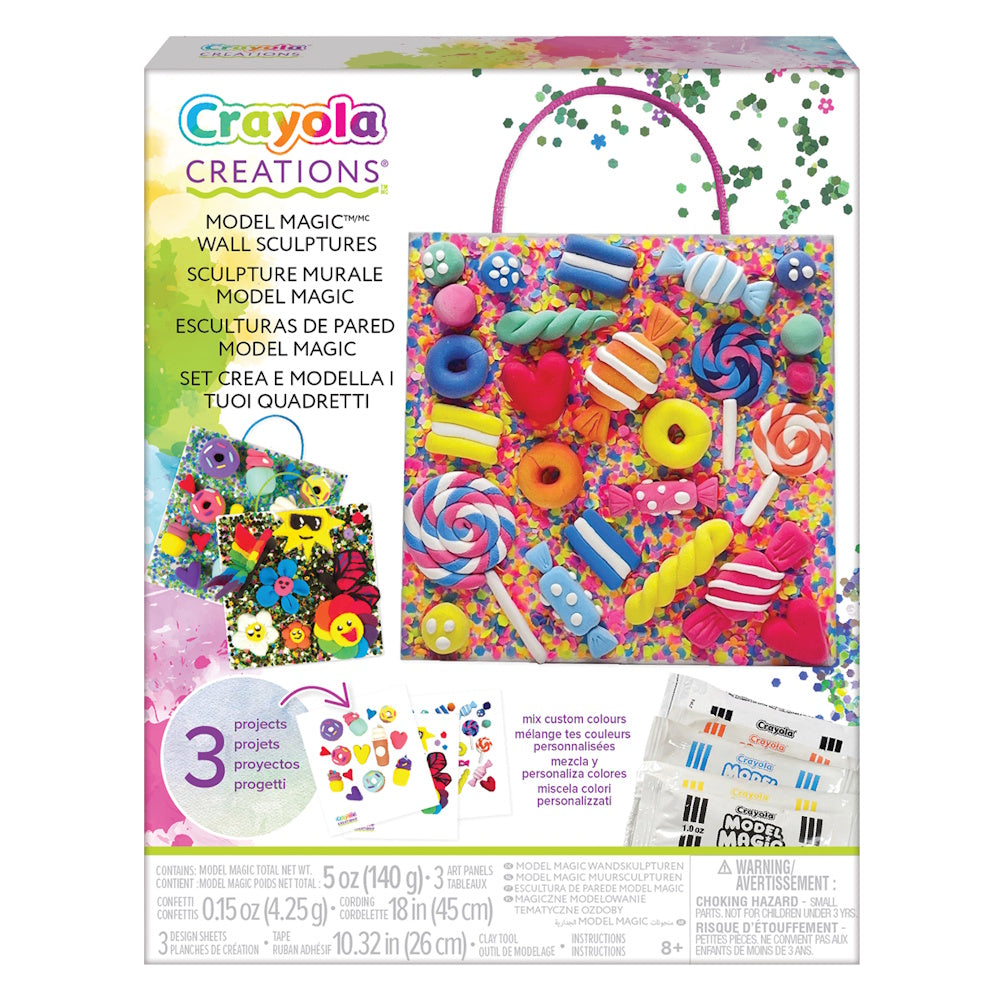 Crayola Creations Model Magic Wall Sculptures Kit