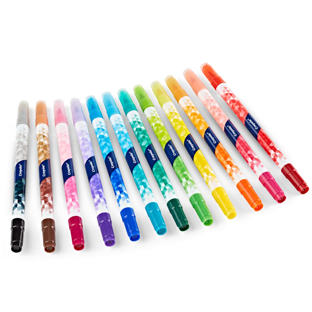 Crayola Dual-Ended Markers 12pk