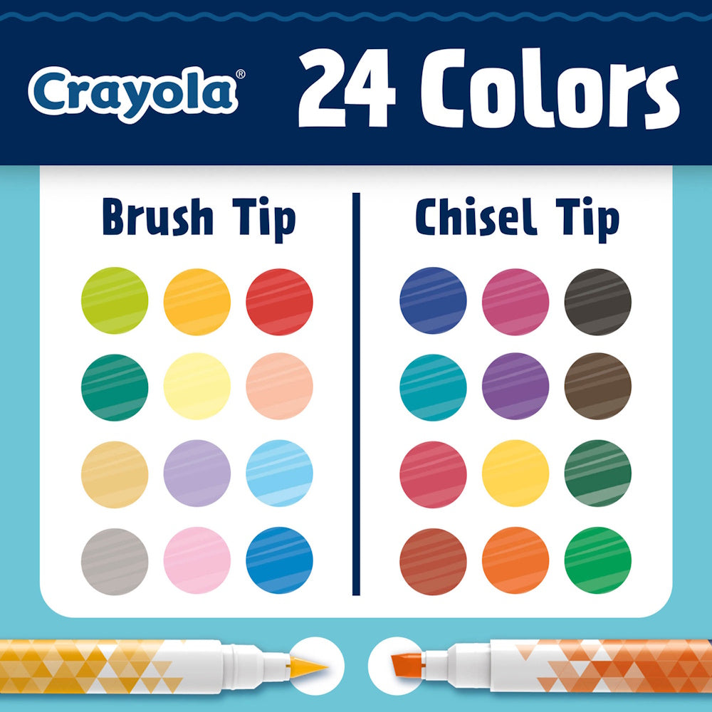 Crayola Dual-Ended Markers 12pk