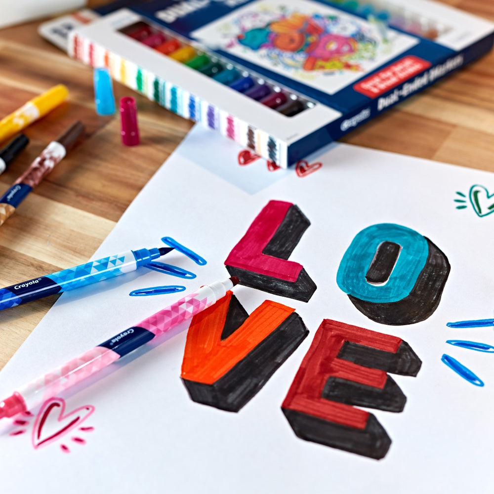 Crayola Dual-Ended Markers 12pk