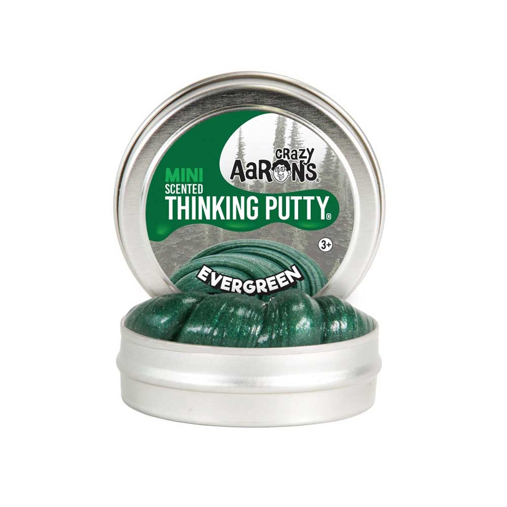 Crazy Aarons Mini Scented Thinking Putty - Evergreen