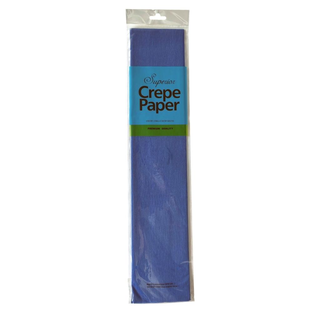 Crepe Paper - Royal Blue