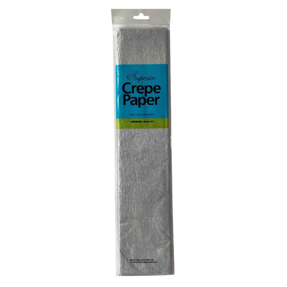 Crepe Paper - Silver