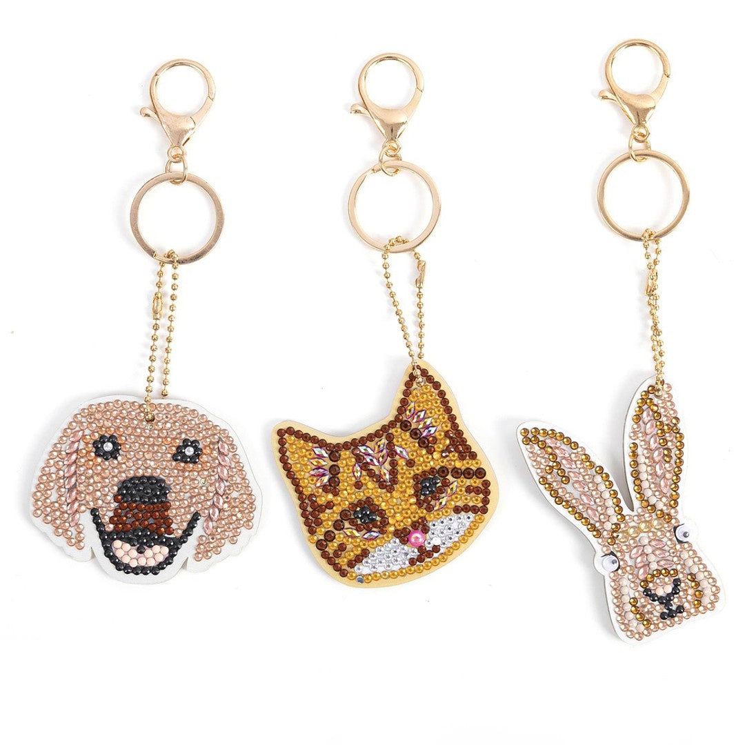 Crystal Art Perfect Pets Keyring Kit
