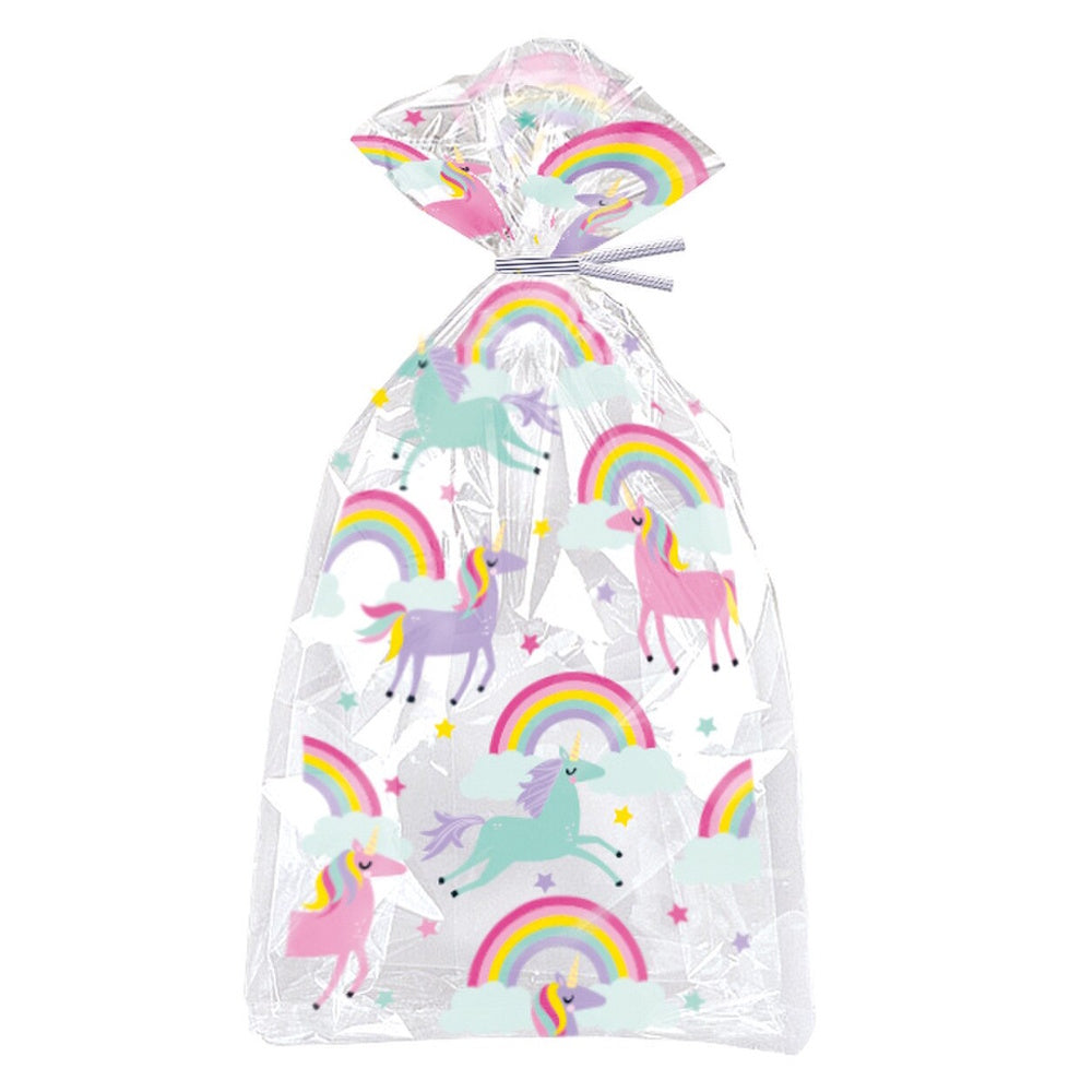 Rainbows & Unicorns Cello Bags 20pk