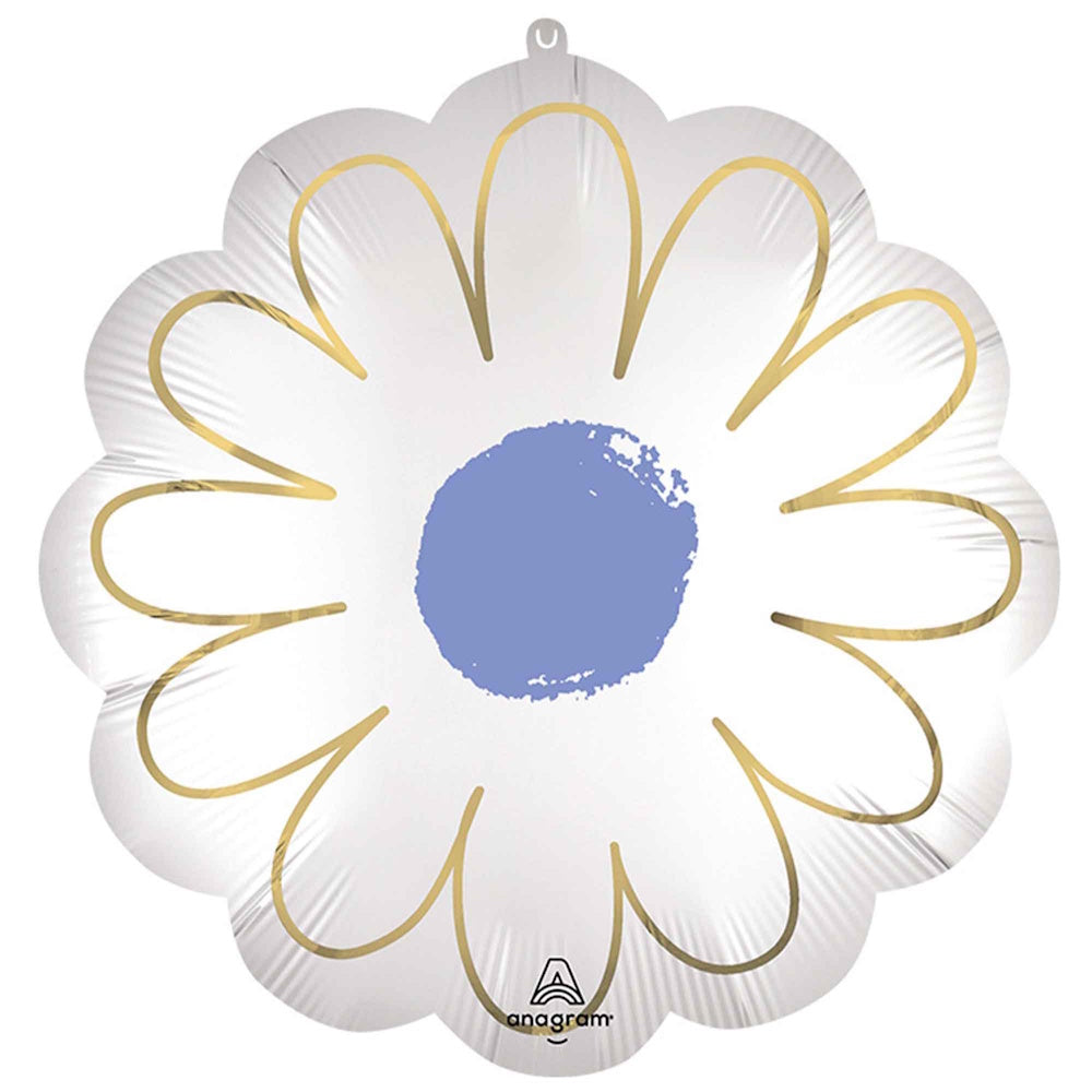 Daisy Satin Foil Balloon