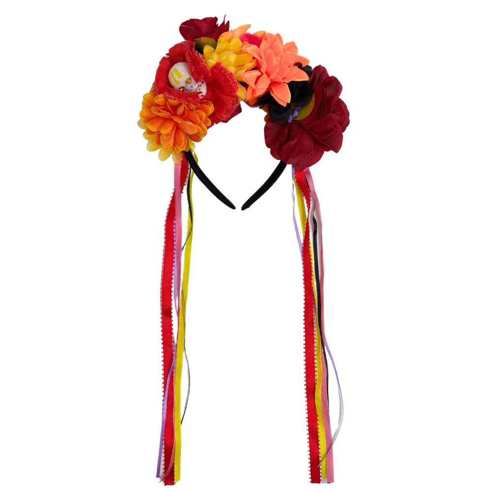 Day of the Dead Floral Headband