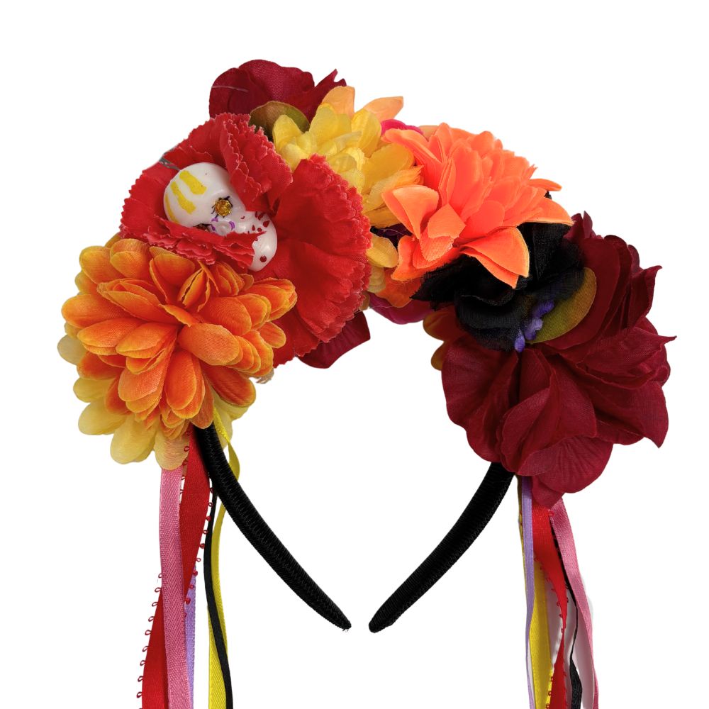 Day of the Dead Floral Headband