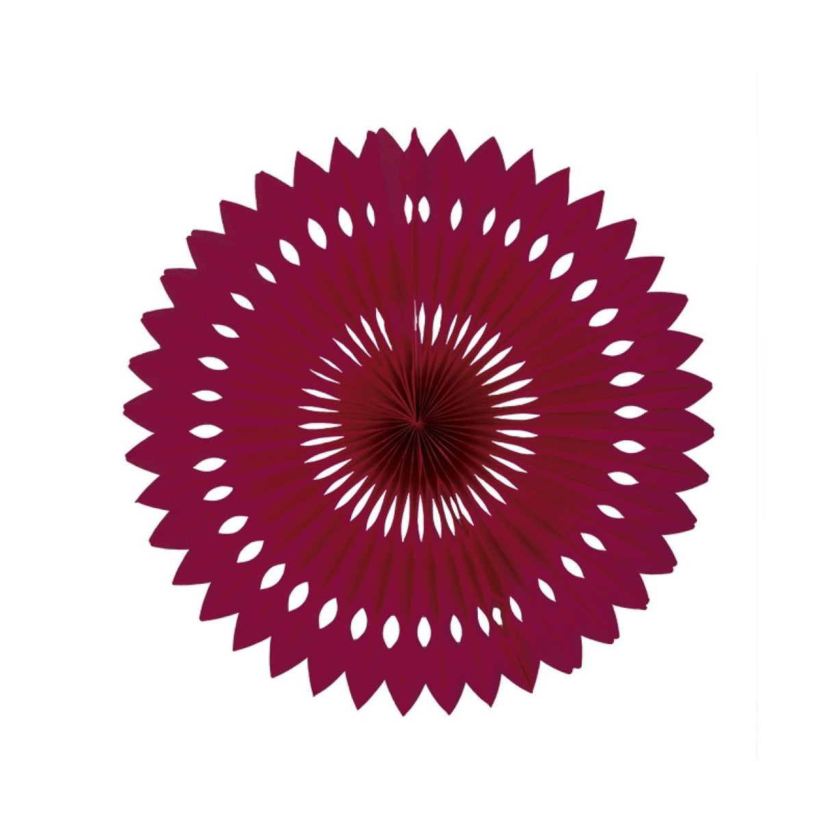 Decorative Fan 24cm - Wildberry