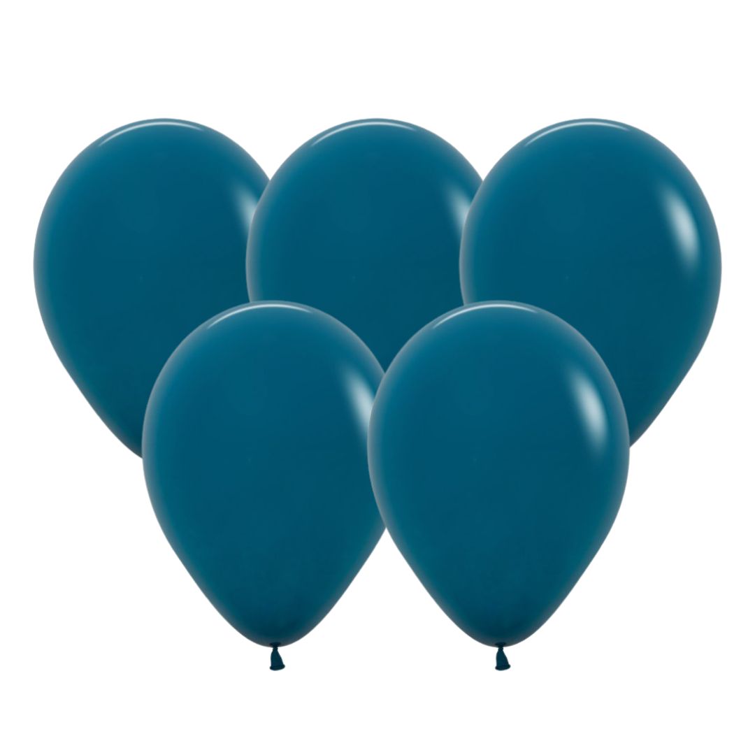 Deep Teal Balloons 25pk