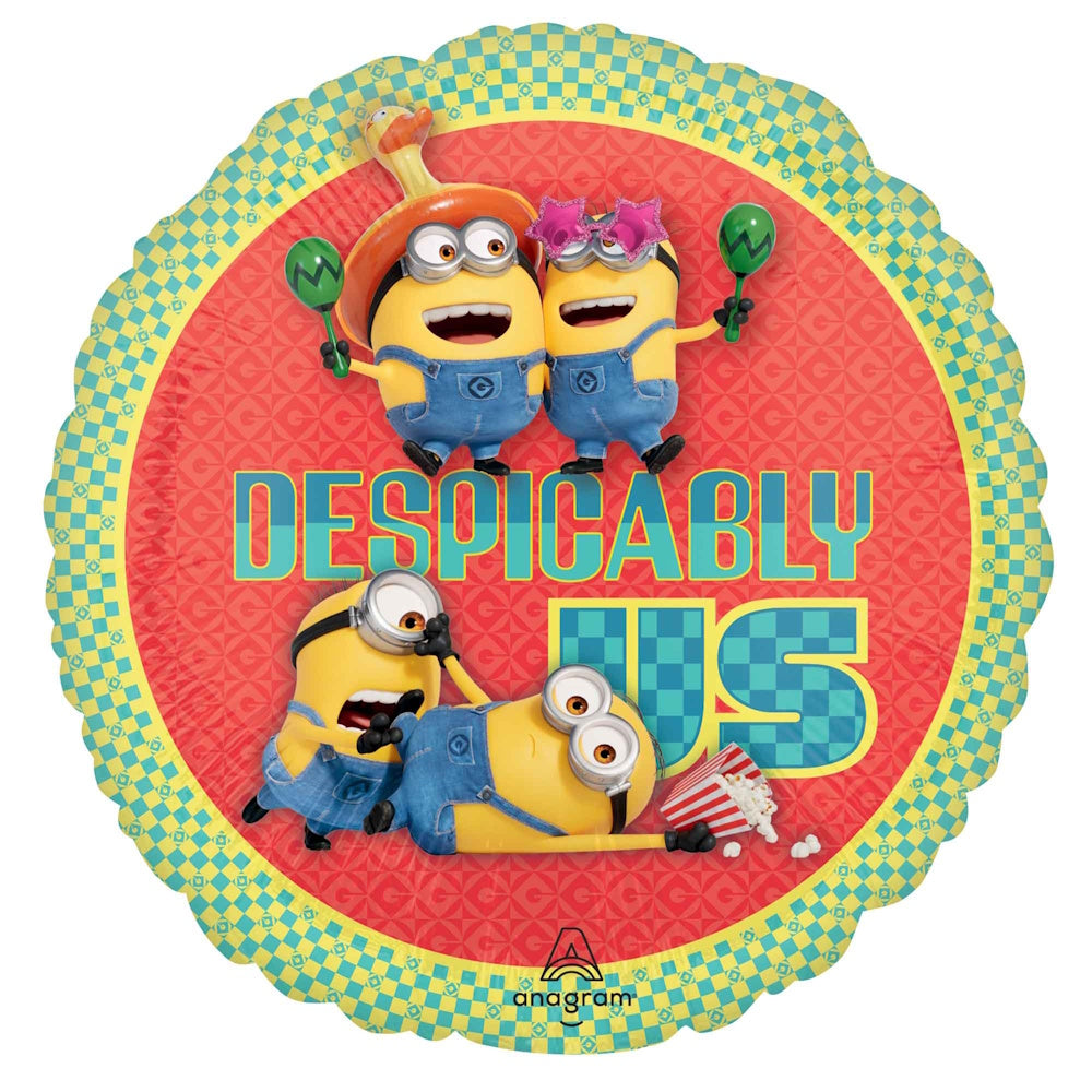 Minions Despicably Us Foil Balloon