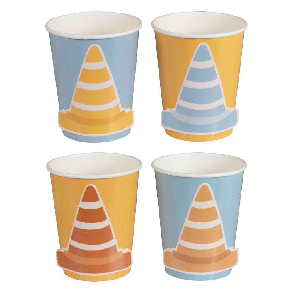 Diggin' It Construction Party Cups 8pk