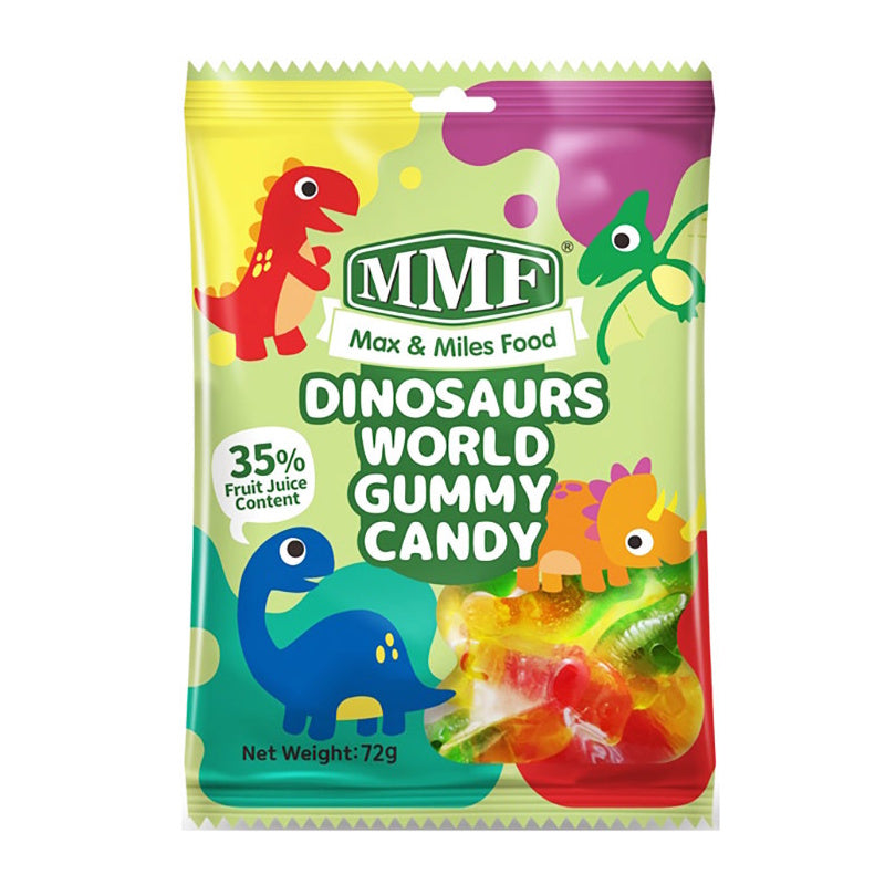 Dinosaur World Gummy Candy 72g