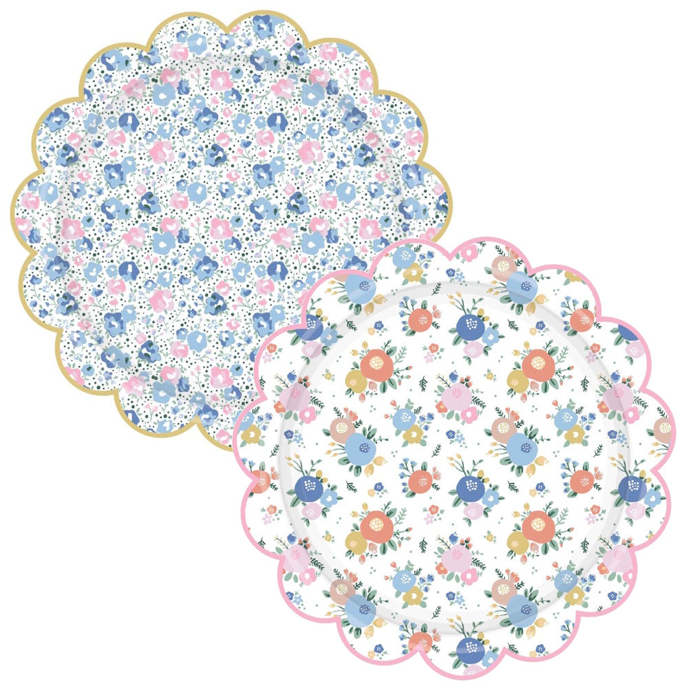 Ditsy High Tea Large Plates 8pk