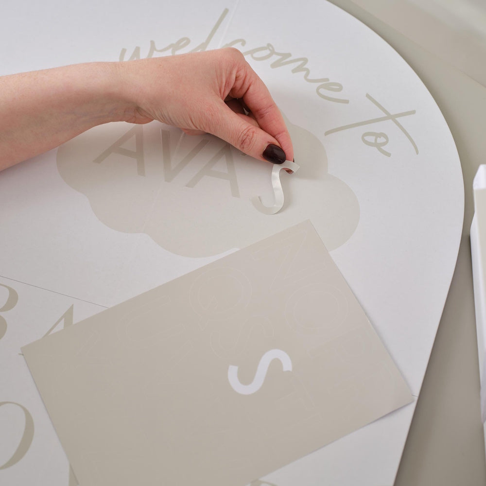 Dream Baby Customisable Welcome Sign