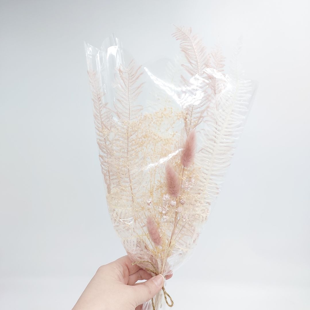 Dried Mixed Florals - Dusky Pink