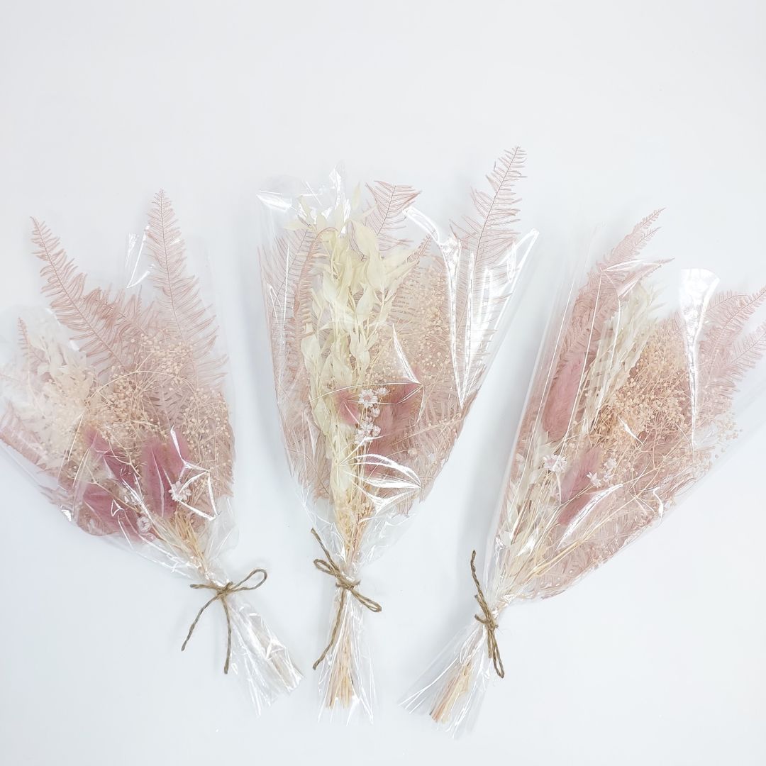 Dried Mixed Florals - Pink