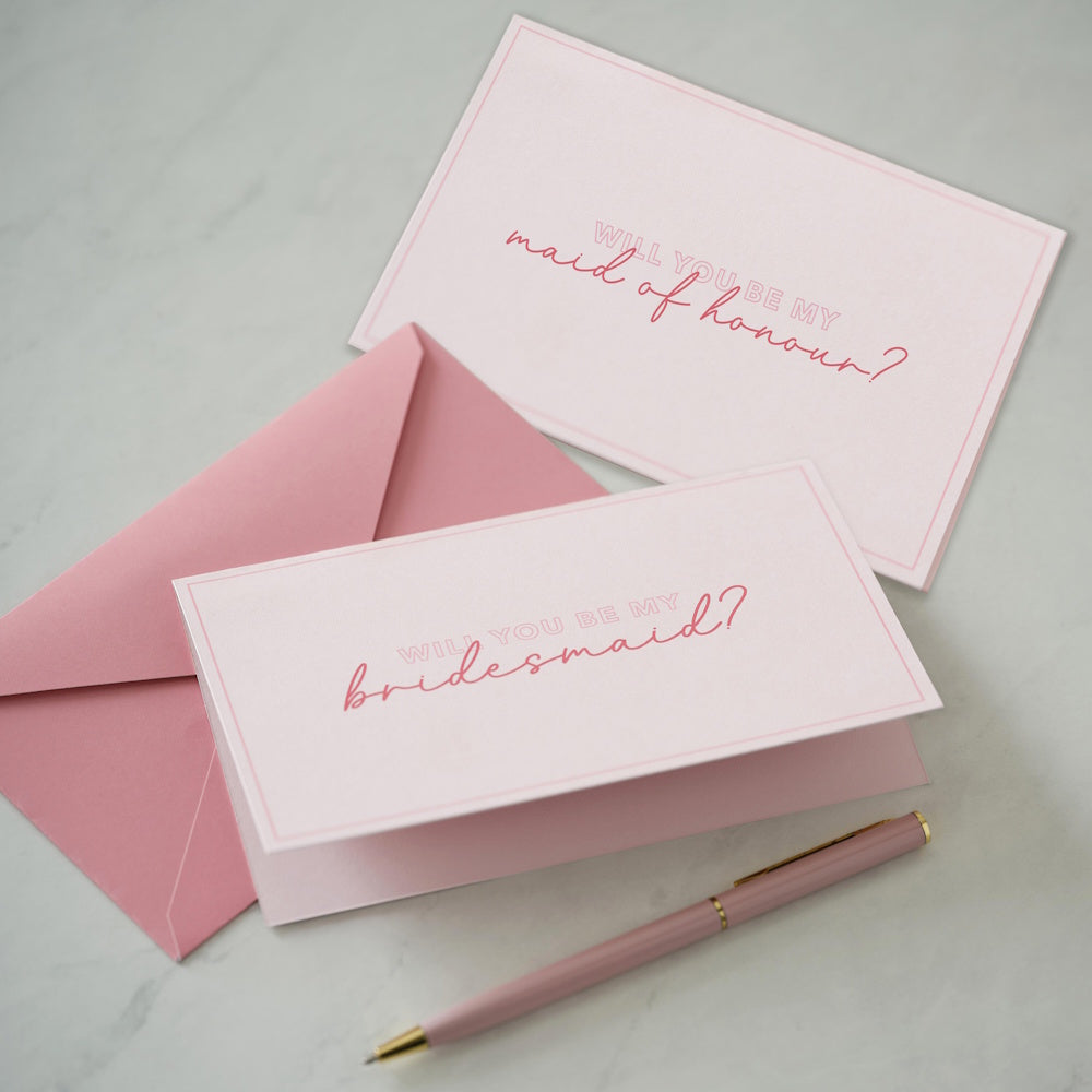 Drunk In Love Bridesmaid Proposal Cards