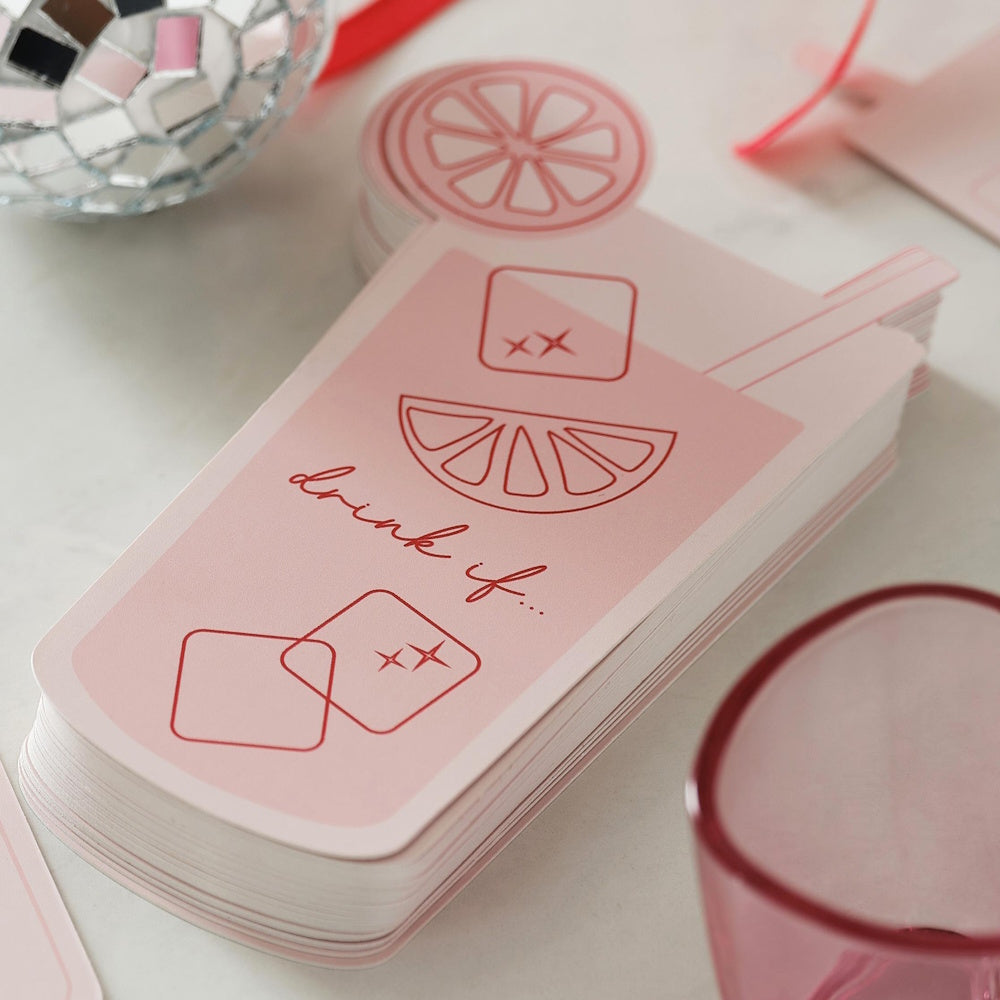 Drunk In Love "Drink If..." Bridal Shower Game