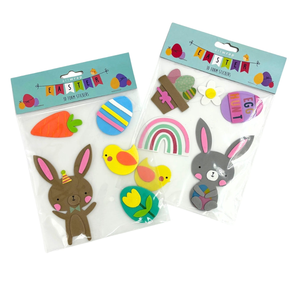 Easter 3D Foam Stickers - Assorted