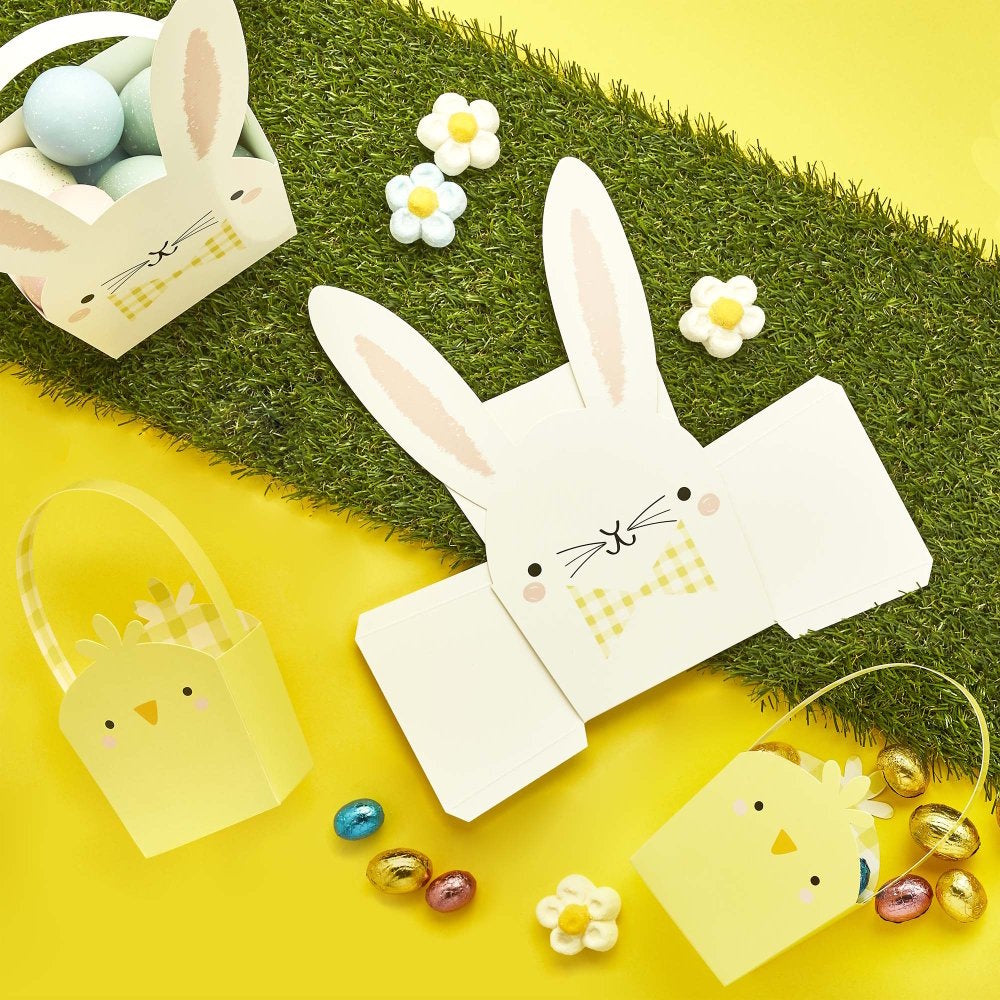 Easter Bunny & Chick Card Baskets 5pk