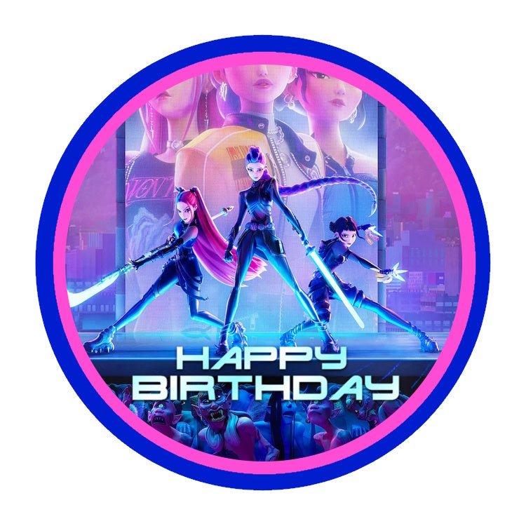 Edible Icing Image - KPop Demon Hunters