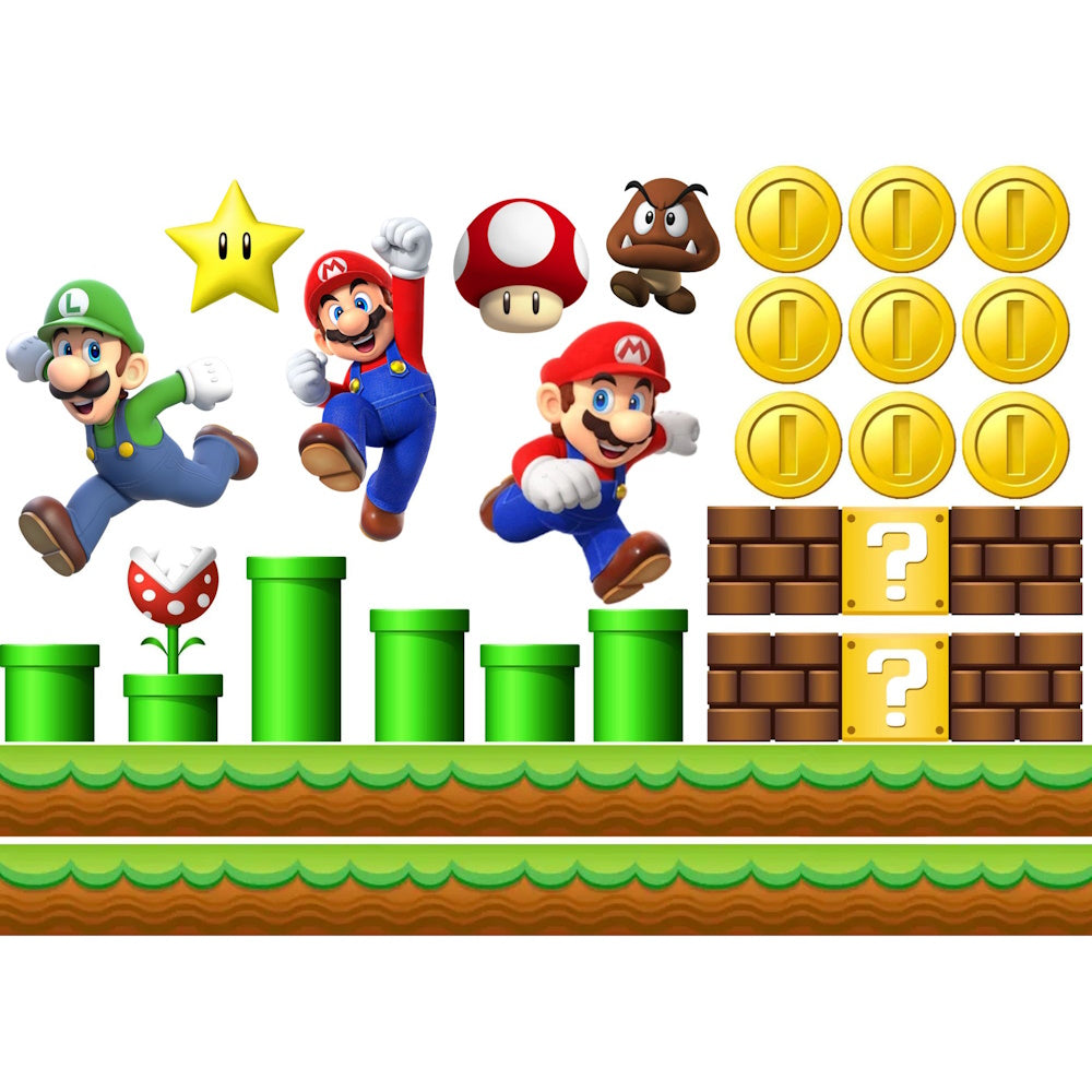 Edible Icing Image - Super Mario Icons