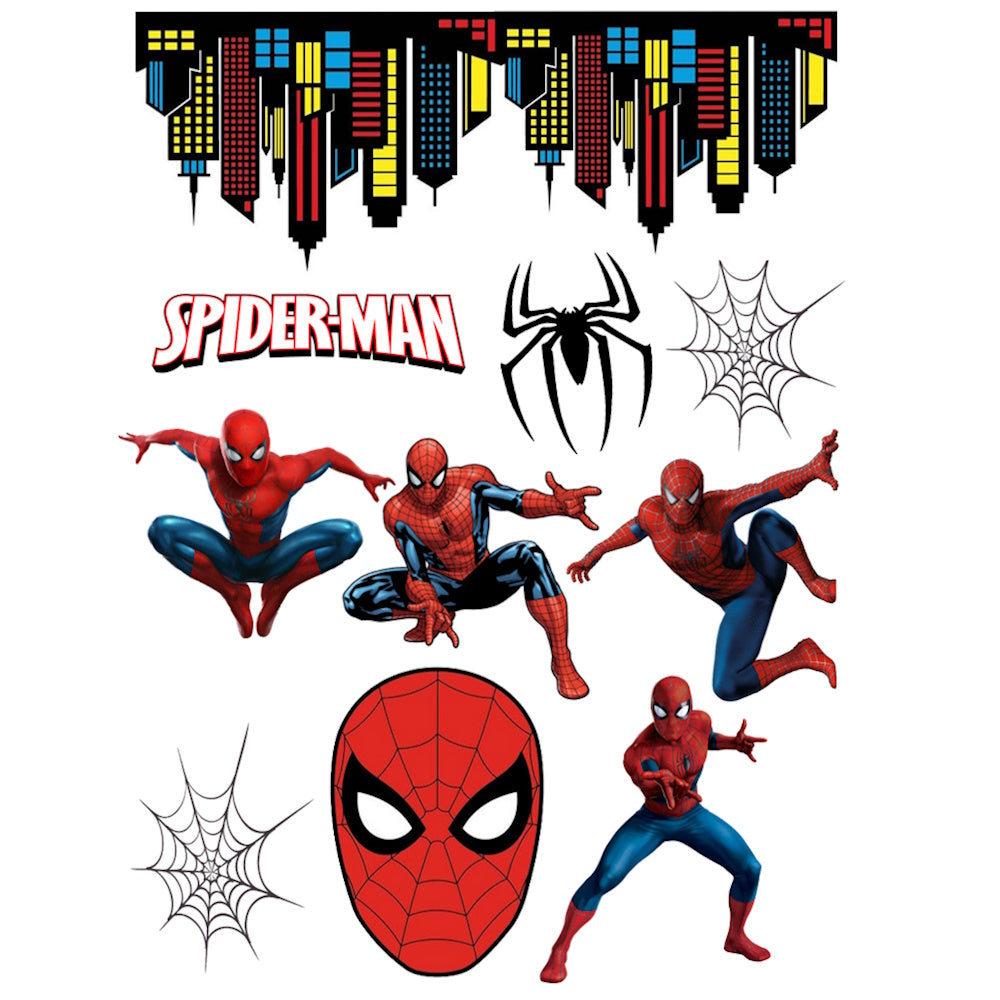 Edible Icing Image - Spiderman Icons