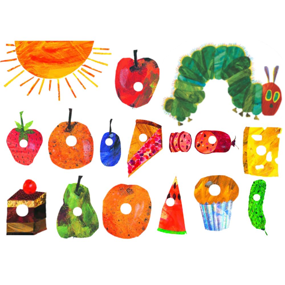 Edible Icing Image - Hungry Caterpillar Icons