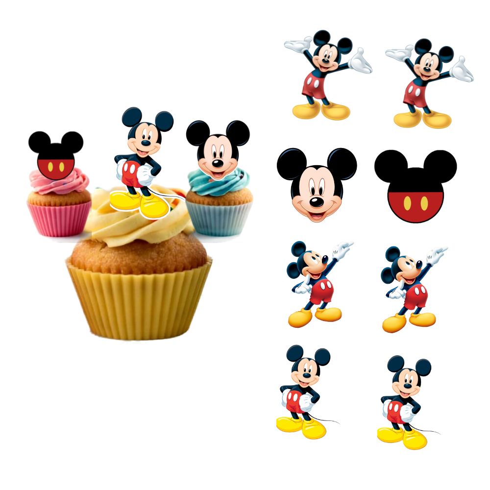 Edible Wafer Toppers - Mickey