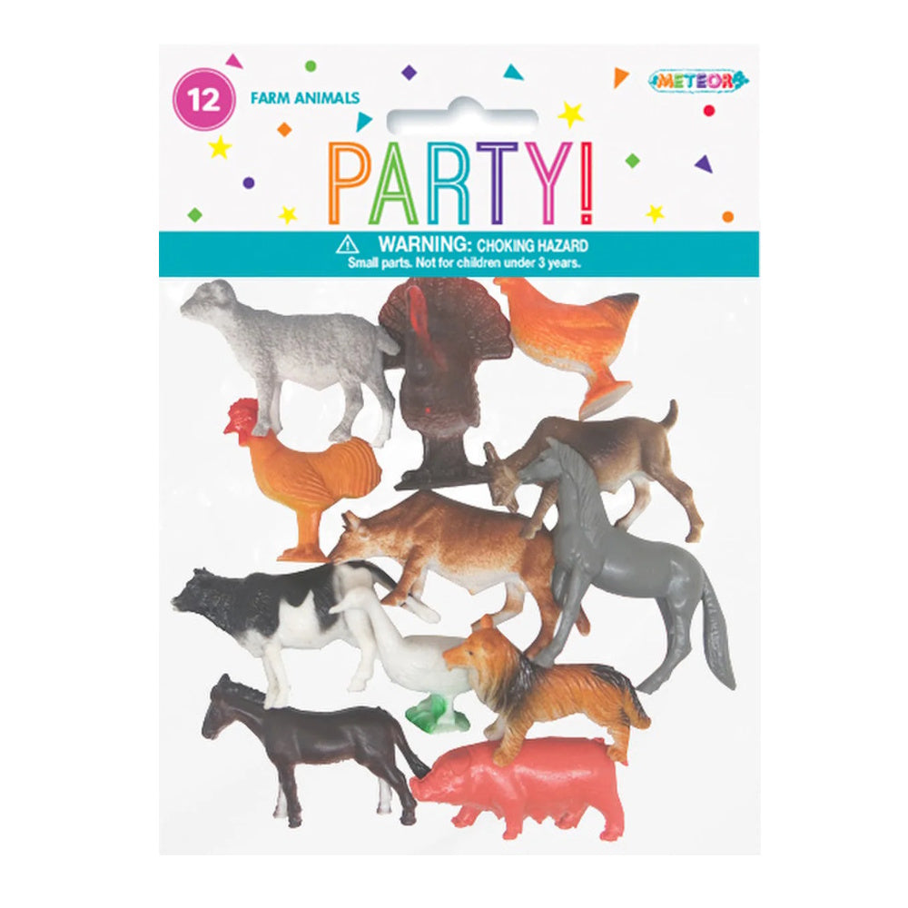 Farm Animal Favours 12pk