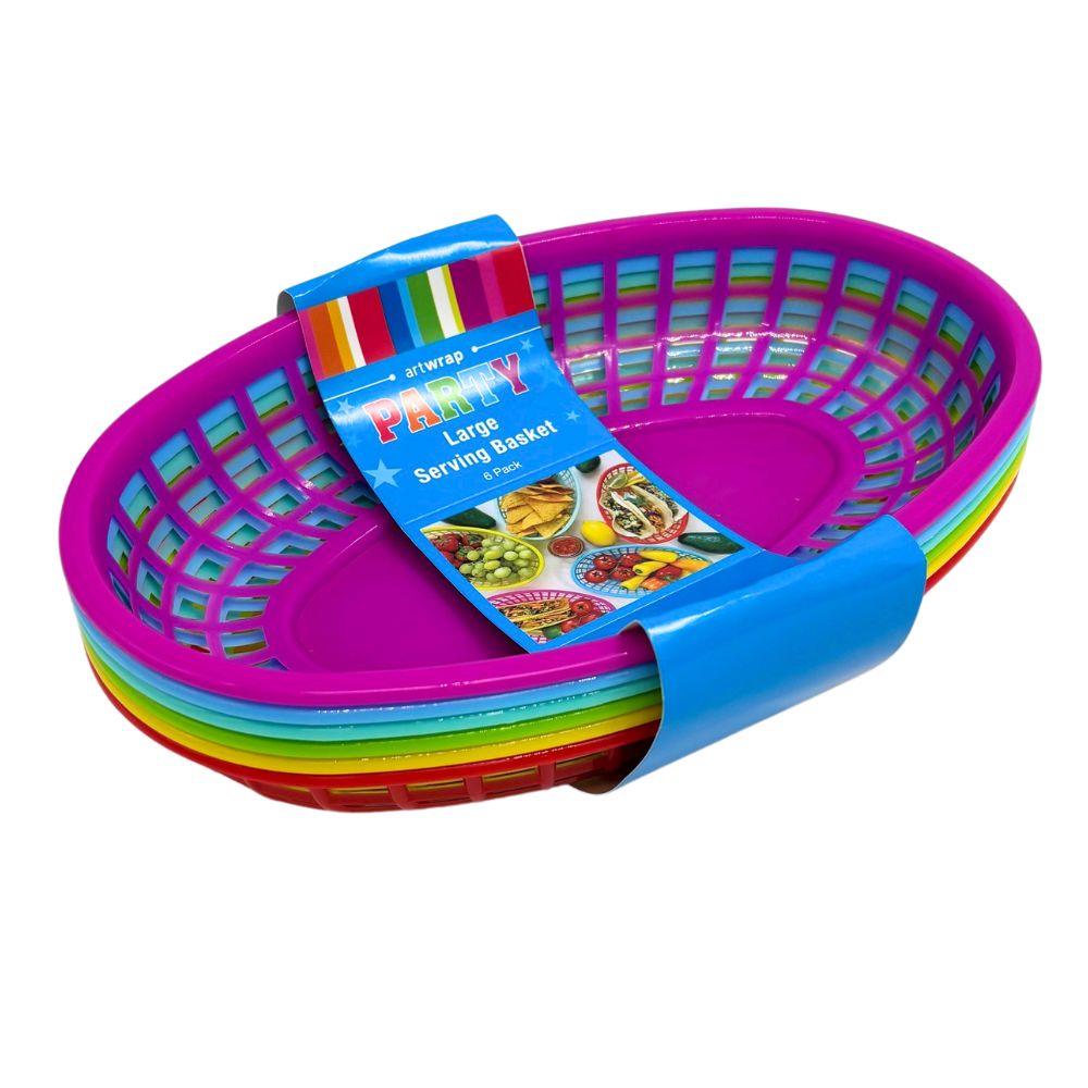 Fiesta Food Baskets 6pk - Large