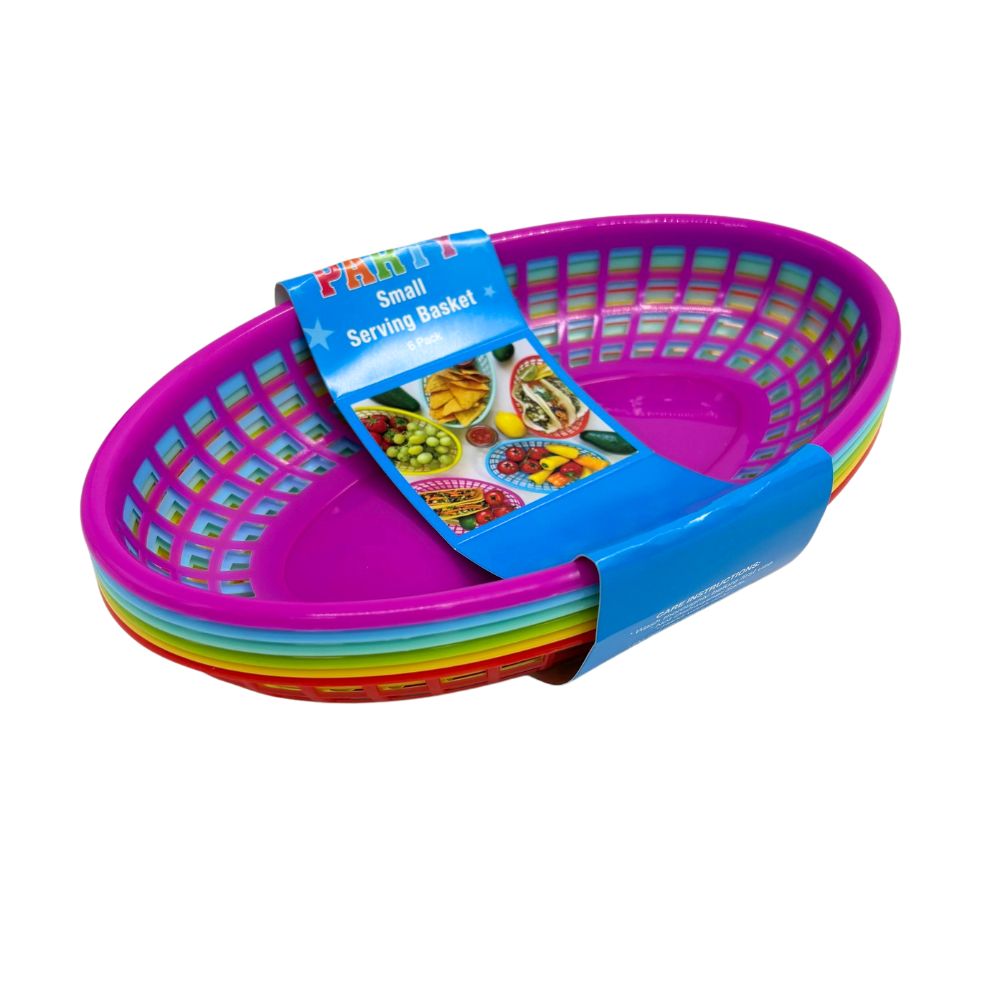 Fiesta Food Baskets 6pk - Small