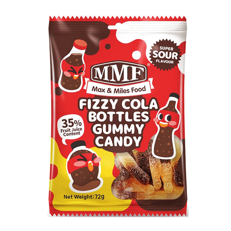 Fizzy Cola Bottles Gummy Candy 72g