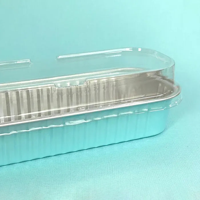 Wish Foil Rectangle Baking Cups (Mini Loaf Pan) 10pk - Light Blue