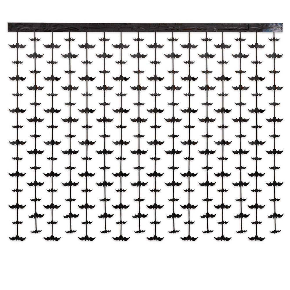 Foil Black Bat Photo Booth Backdrop