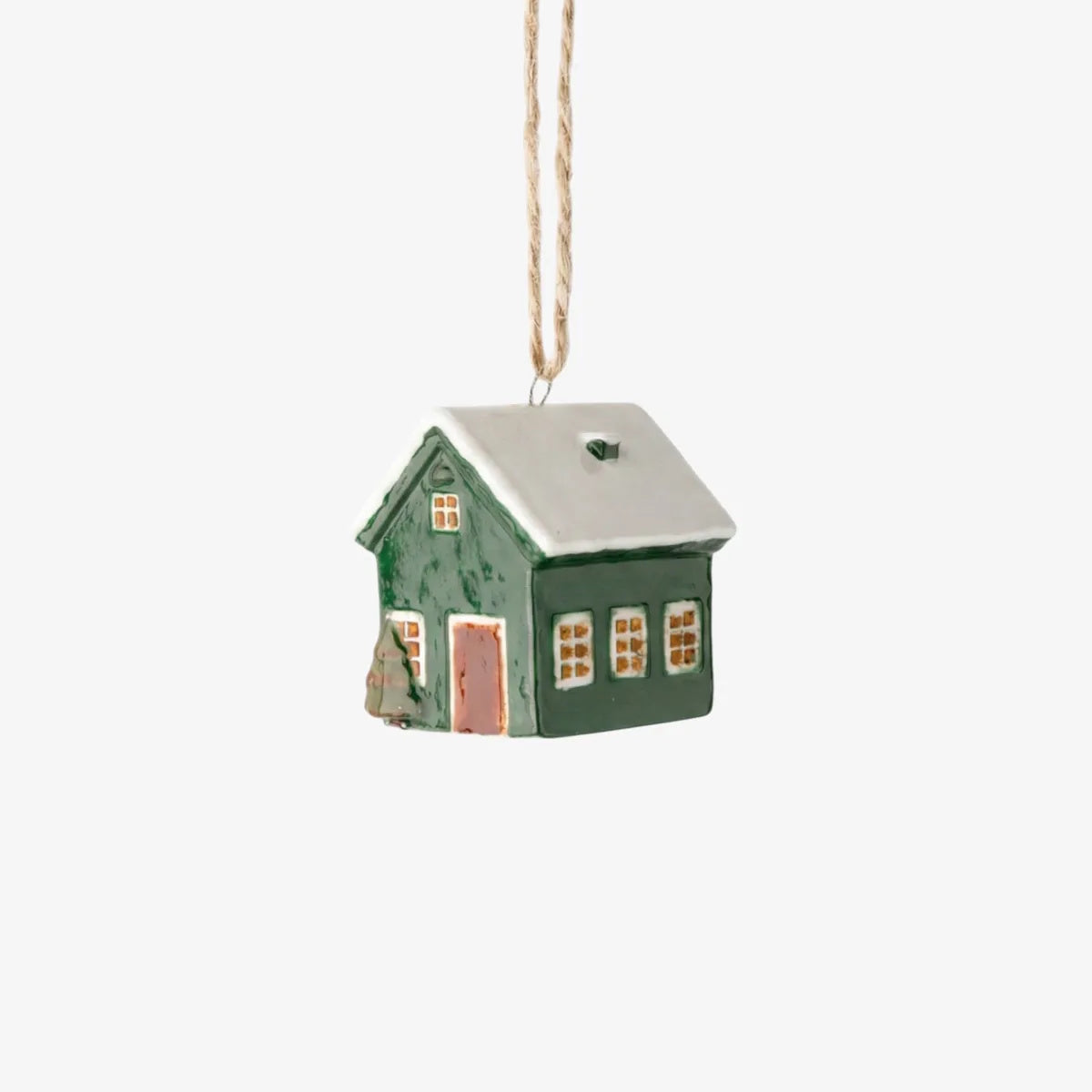 Hanging Mini Bungalow - Green