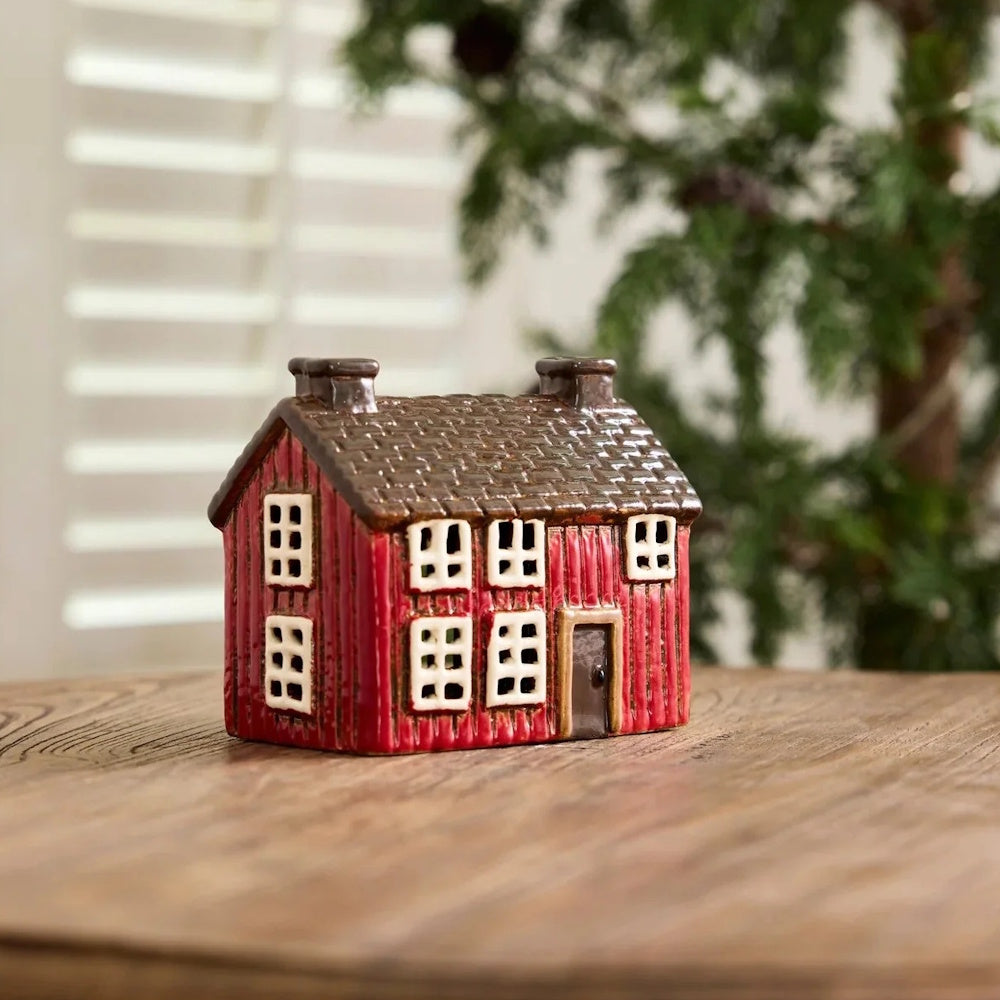 Nordgard Tea Light House Torp Red Cottage