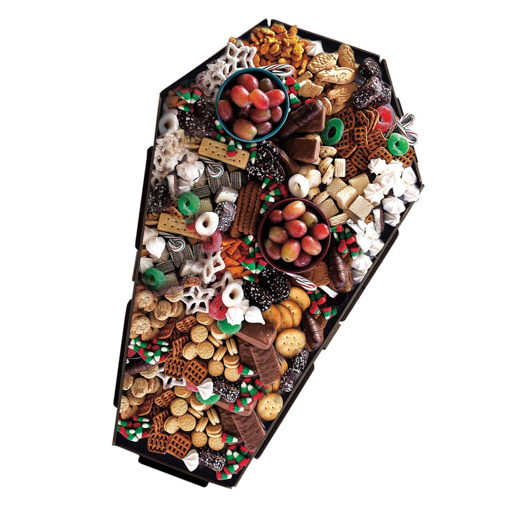 Fright Night Coffin Shaped Treat Board